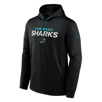 Men's Fanatics RINK Performance Pullover Hood San Jose Sharks