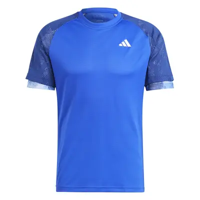 Men's adidas Melbourne Ergo Tennis HEAT T-Shirt. RDY Raglan T-Shirt Blue