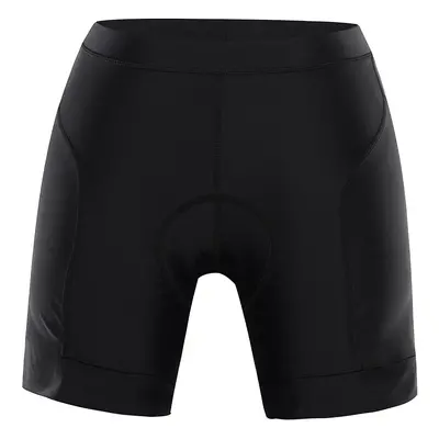 Women's cycling shorts ALPINE PRO ARSA black