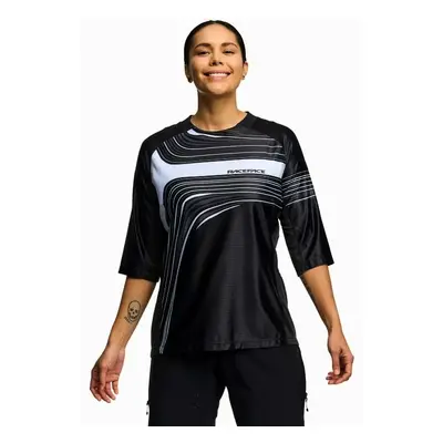 Women's Race Face Khyber 3/4 Slv Concrete Cycling Jersey