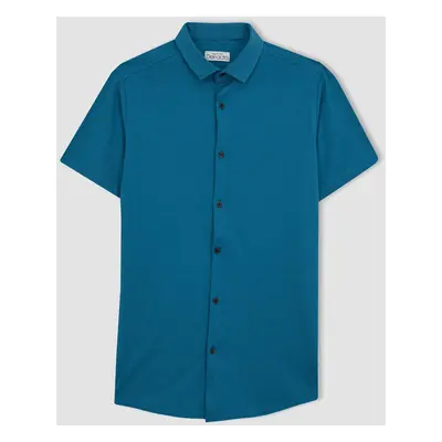 DEFACTO Slim Fit Short Sleeve Shirt