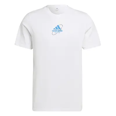 Pánské tričko adidas Thiem Graphic Tee White