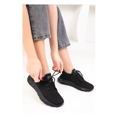 Soho Black-Black Women's Sneakers