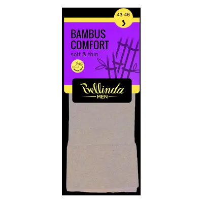 Bellinda BAMBOO COMFORT SOCKS - Classic Men's Socks - Brown