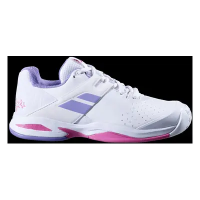 Babolat Propulse All Court Junior Girl White/Lavender EUR Children's Tennis Shoes