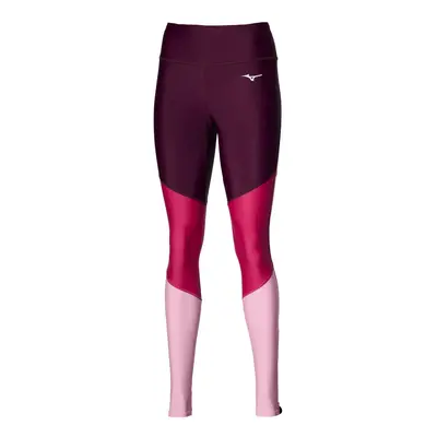 Women's Mizuno Core Long Tight / Persian Red Trousers