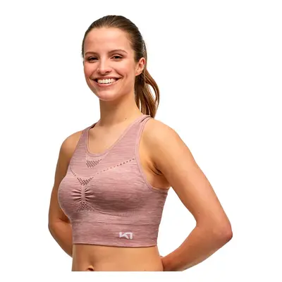 Women's sports bra Kari Traa Ness - pink, XS/S