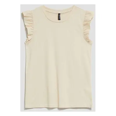 WOMEN'S T-SHIRT L-TS-4028 L.Beige