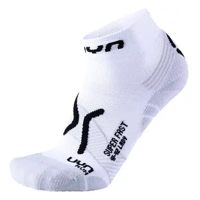 Dámské ponožky UYN RUN SUPER FAST SOCKS White/Black