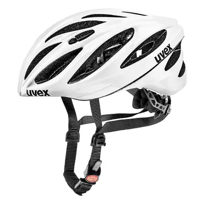 Uvex Boss Race bicycle helmet white, (52-56 cm)