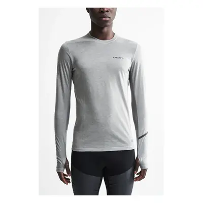 Men's T-shirt Craft SubZ Wool LS Grey