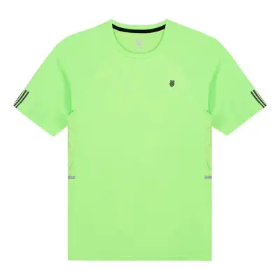 Pánské tričko K-Swiss Hypercourt Crew Soft Neon Green