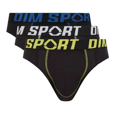 DIM SPORT COTTON STRETCH SLIP 3x - Men's briefs 3x - black