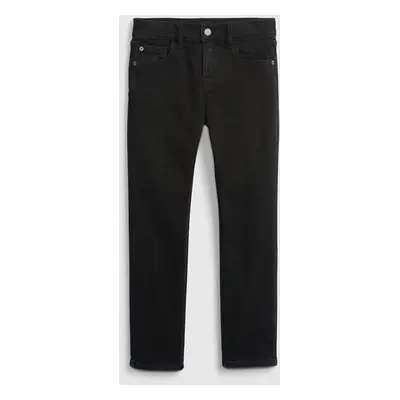 GAP Black Boys' Slim Soft Wearr Jeans with Washwell