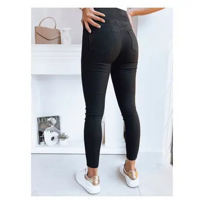 POPLAR women's trousers black Dstreet