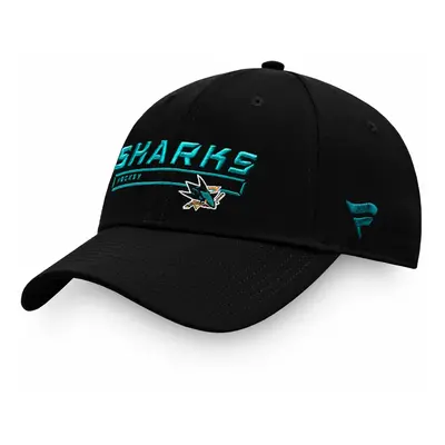 Fanatics Authentic Pro Rinkside Structured Adjustable NHL San Jose Sharks Cap