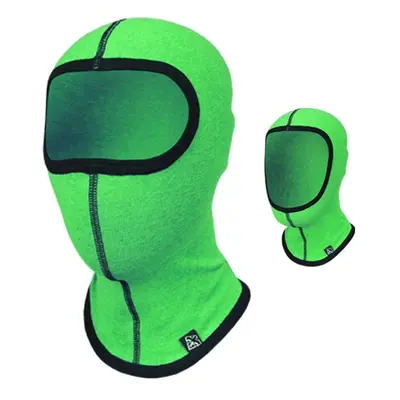 Rough Radical Kids's Balaclava Silver Sc Green Melange