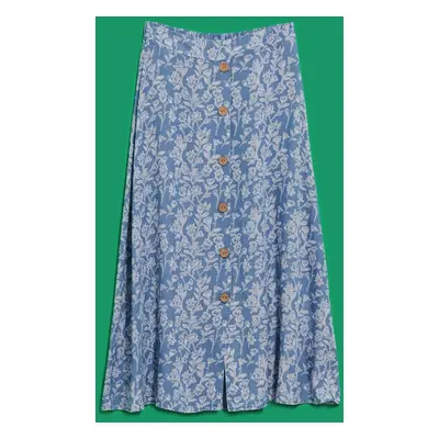 LADIES SKIRT L-SC-4010 BLUE