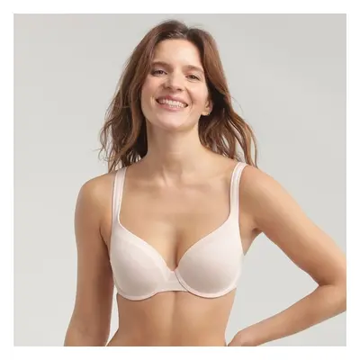 DIM INVISIBLE GENEROUS LIGHT PADDED BRA - Women's reinforced bra - light pink