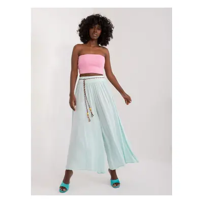 Menthol loose wide trousers OCH BELLA