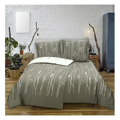 Edoti Cotton bed linen Dark Grass