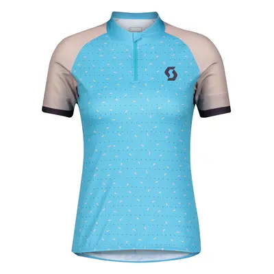 Scott Endurance S/Sl Breeze Blue/Blush Pink Women's Cycling Jersey