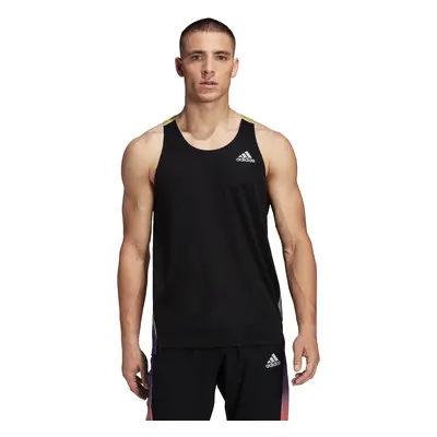 adidas Men's Tank Top Own The Run Colorblock Black