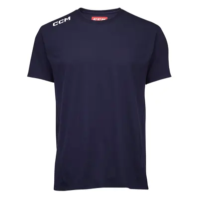 Pánské tričko CCM SS Essential Tee Navy