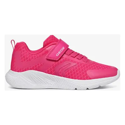 Dark pink girls' sneakers Geox Sprintye