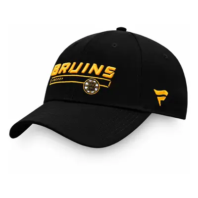 Fanatics Authentic Pro Rinkside Structured Adjustable NHL Boston Bruins Cap