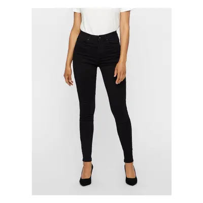 Black skinny fit jeans VERO MODA Sophia