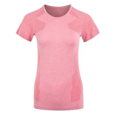 Dámské tričko Endurance Vanilla Melange Seamless Tee SS Dusty Rose