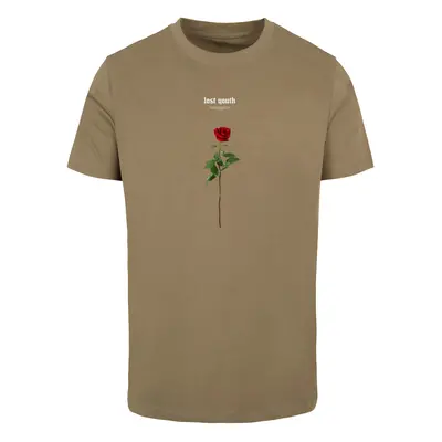 Men's T-shirt Lost Youth Rose - olive