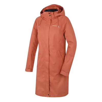 Women's hardshell coat HUSKY Nut faded orange