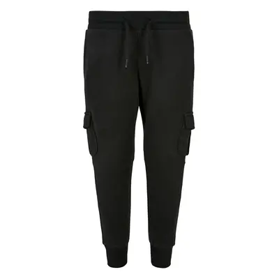 Fitted Cargo Boys' Sweatpants - Black