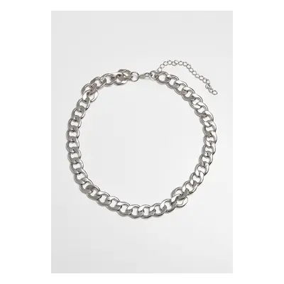 Large Chain Necklace - Silver Color