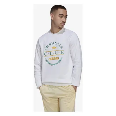 adidas Originals Club men's white sweatshirt