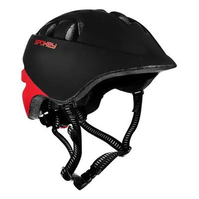 Spokey CHERUB Children's cycling helmet IN-MOLD, cm, clear-red