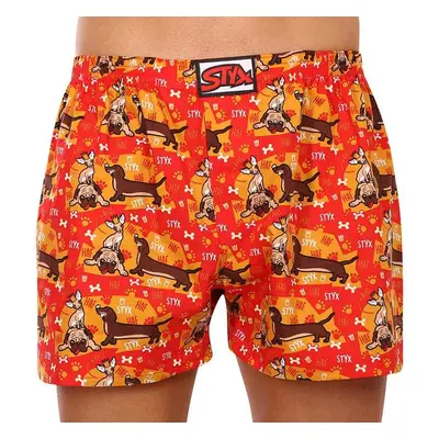 Men's shorts Styx art classic rubber dogs