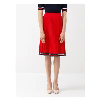 Red pleated skirt Tommy Hilfiger Jessah