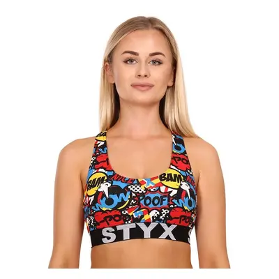 Women's bra Styx sport art poof