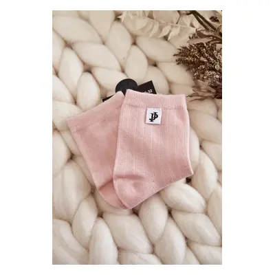 Youth classic striped socks pink