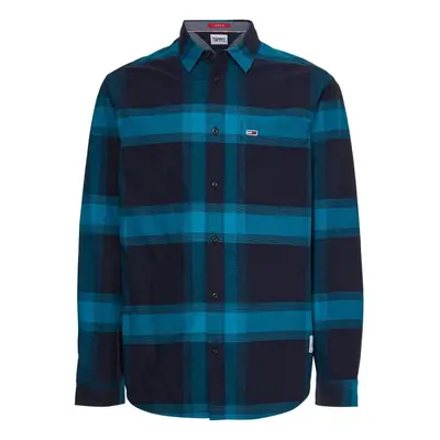 Tommy Jeans Shirt - TJM BUFFALO CHECK SHIRT blue