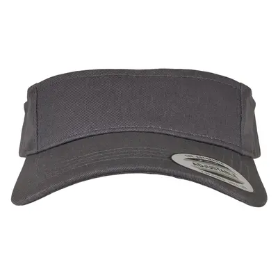 Curved visor cap dark gray