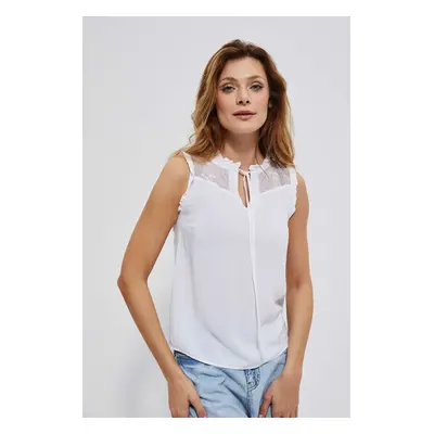 WOMEN'S SHIRT L-KO-3759 WHITE