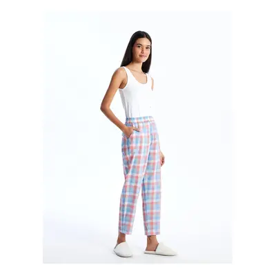 LC Waikiki Women's Pajama Bottoms with an Elastic Waist, Patterned