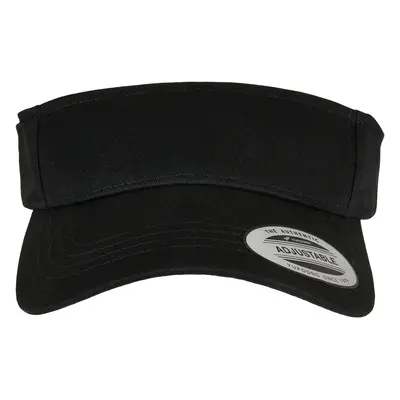 Curved visor cap black