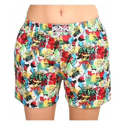 Women's Sleeping Shorts Styx emoji