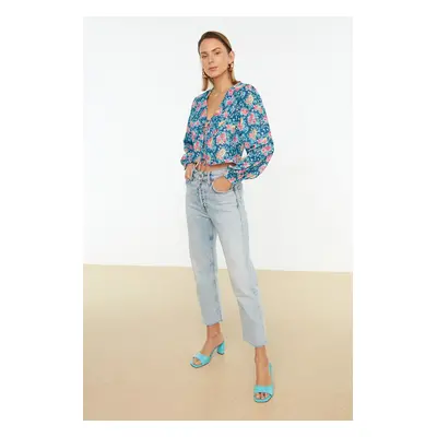 Trendyol Blouse - Blue - Regular fit