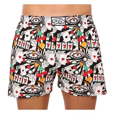 Men's shorts Styx art classic rubber oversize casino